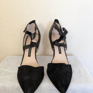 French Connection, closed toe, strap ankle, size UE 39.5